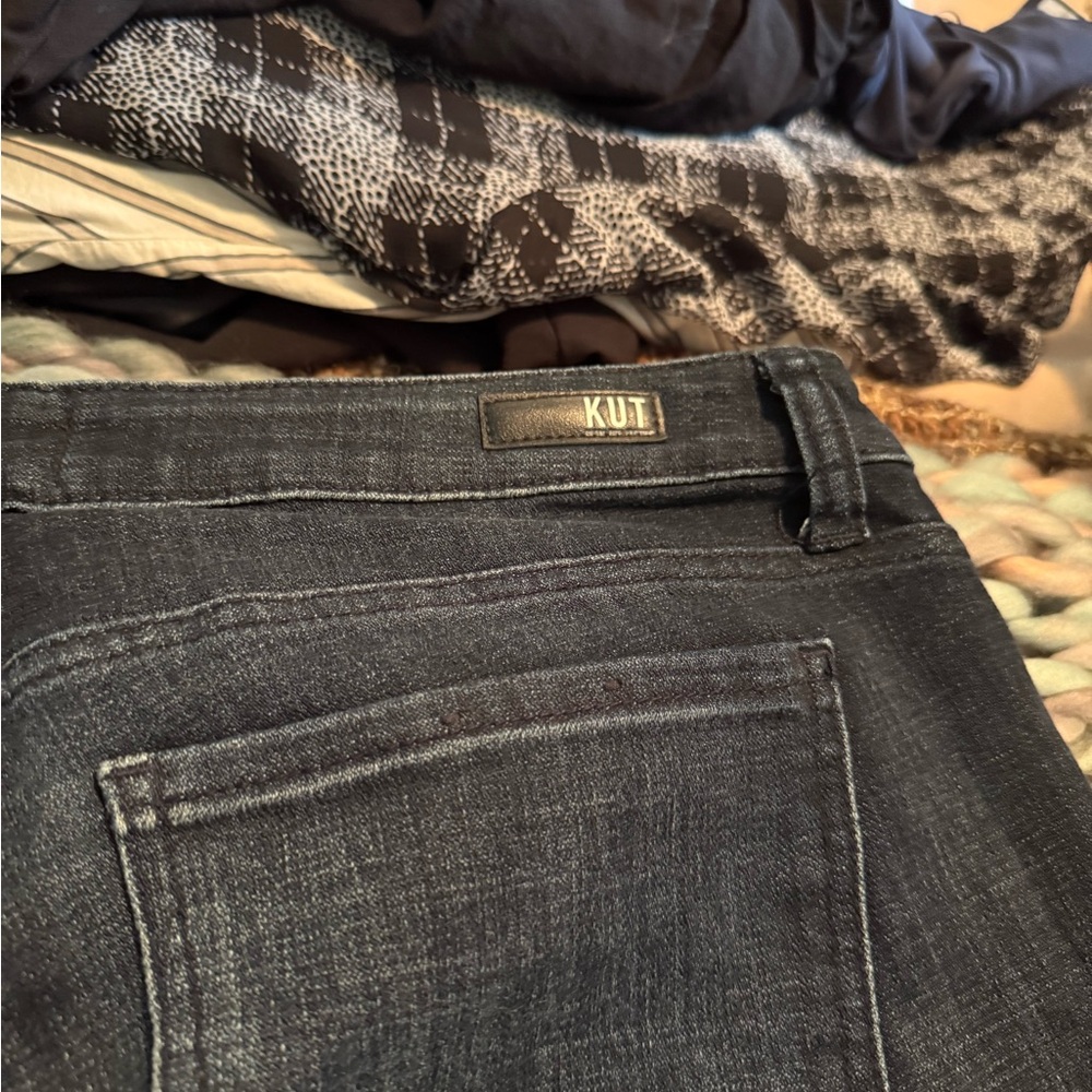 Kut from the Kloth Indigo Gray Denim Jeans
